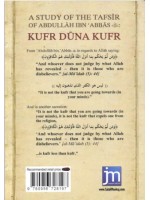 A Study of the Tafsir of Abdullah bin 'Abbaas: Kufr Duna Kufr PB